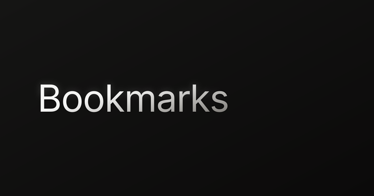 Bookmarks
